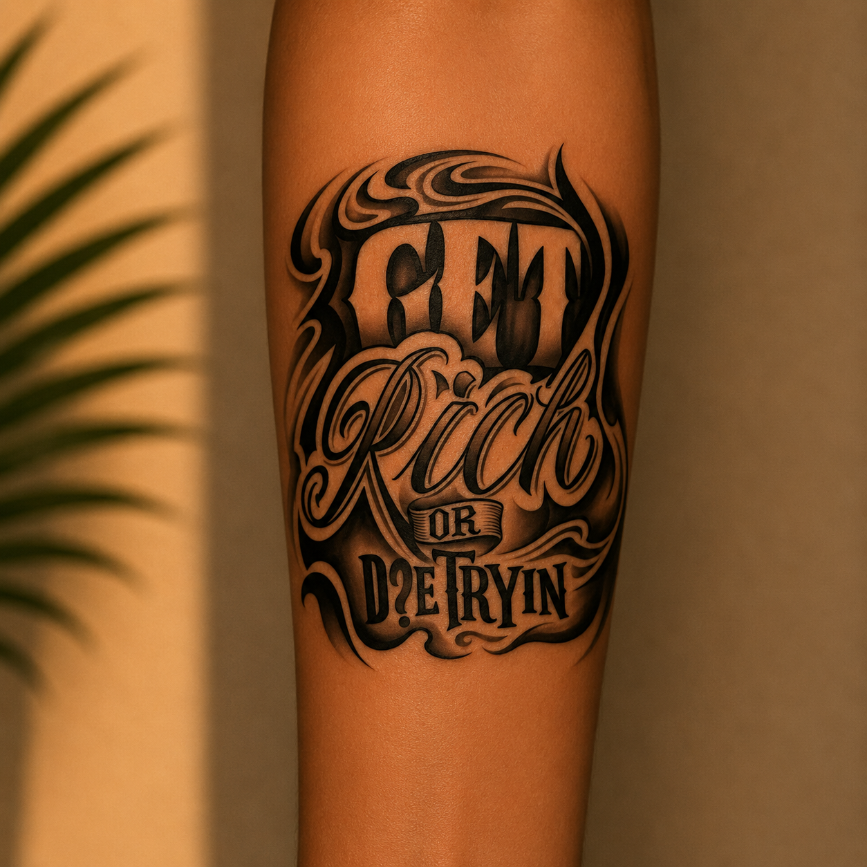 GET RICH OR DIE TRYIN - Determinato e inarrestabile