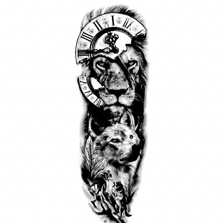 LEONE, LUPO E TEMPO - Regale e Selvaggio