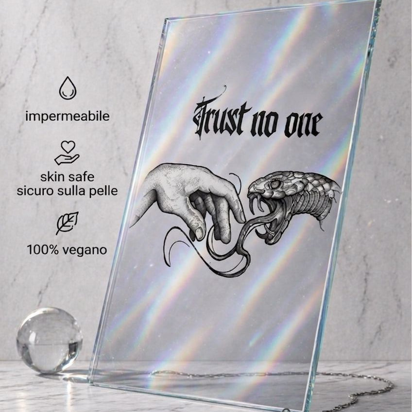 TRUST NO ONE (MANO E SERPENTE) - Vigile e indipendente