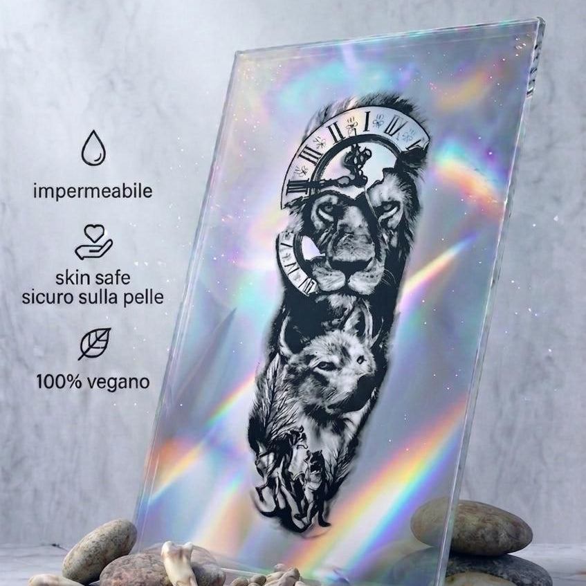 LEONE, LUPO E TEMPO - Regale e Selvaggio