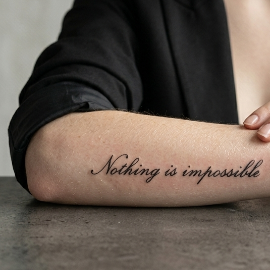 NOTHING IS IMPOSSIBLE - Nessun limite