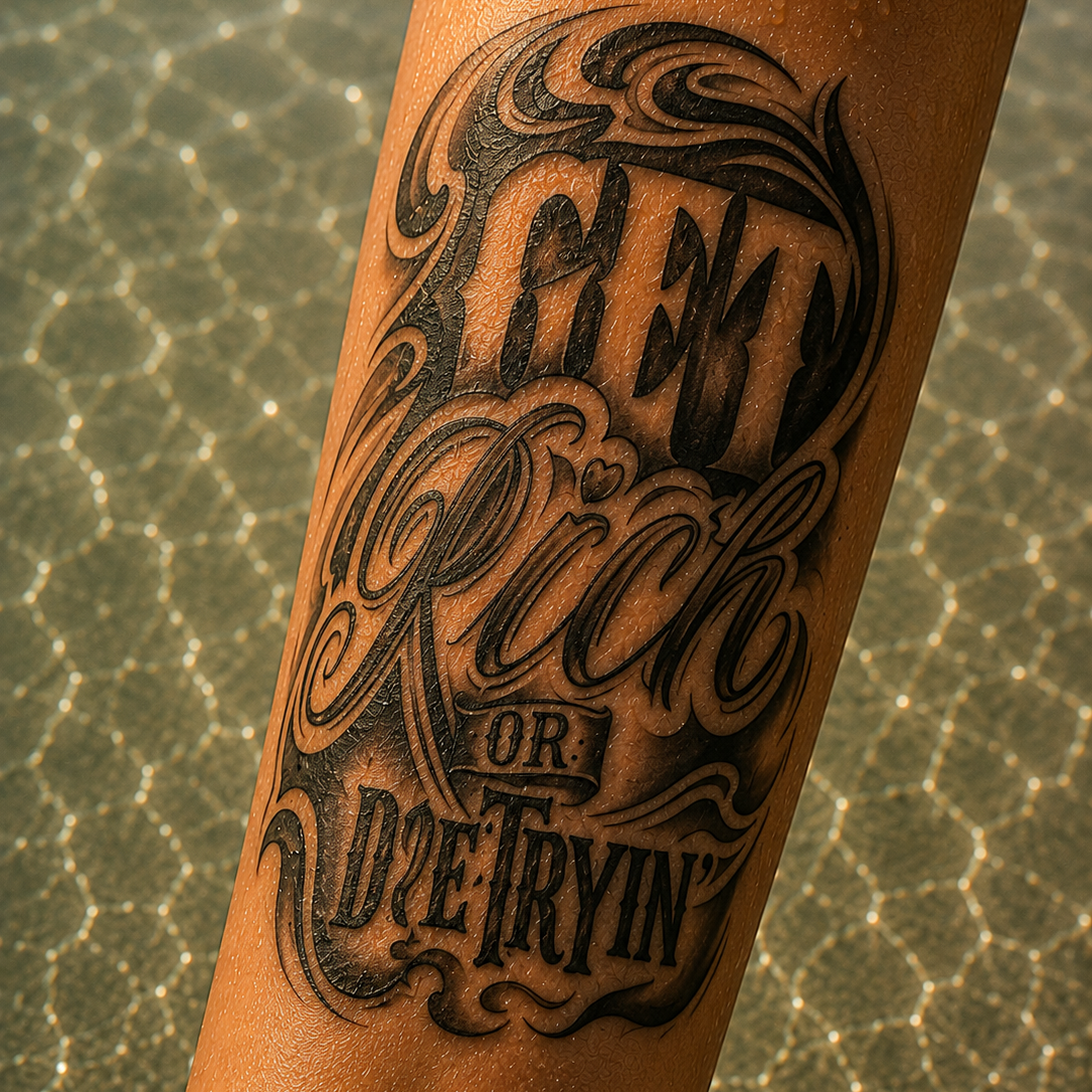 GET RICH OR DIE TRYIN - Determinato e inarrestabile