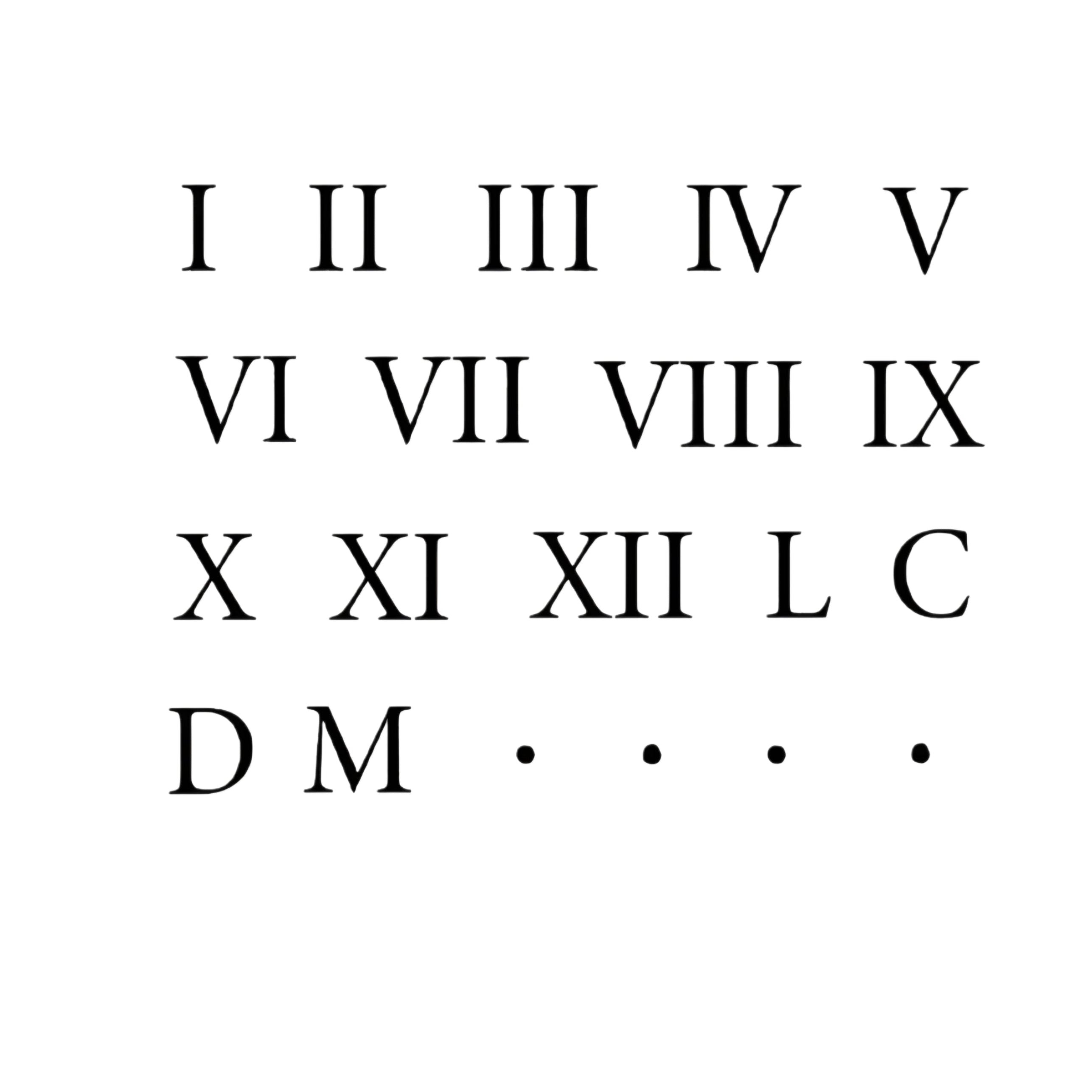 NUMERI ROMANI - Memoria e Identità